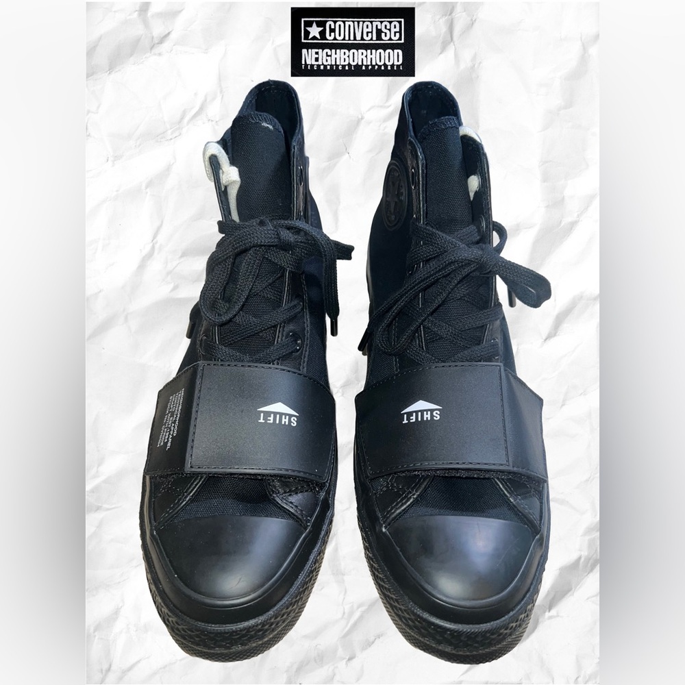 Neighborhood x Converse Chuck 70 Men’s Black High-Top Sneakers